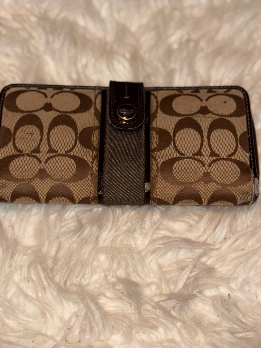Coach Legacy Signature Stripe Accordion Zip Wallet — Project